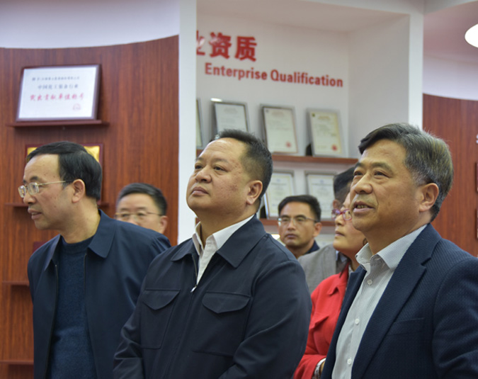 江西省商務廳黨組書記、廳長猶 王瑩蒞臨我司考察指導