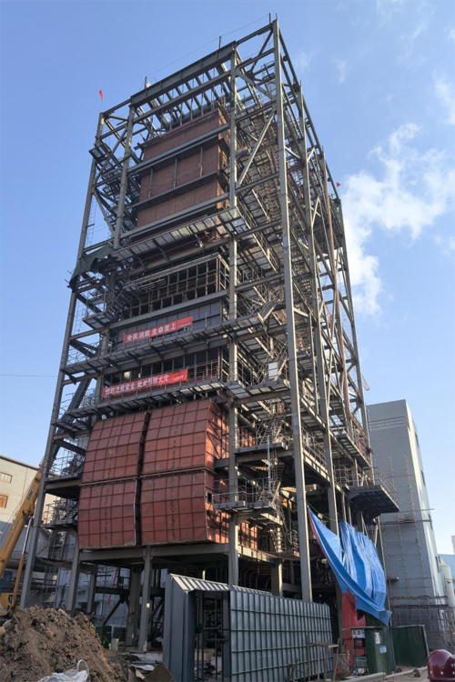 中冶京誠致謝公司 π型亞臨界鍋爐項(xiàng)目圓滿交付