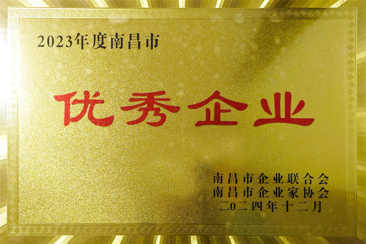 喜報(bào)：公司獲評(píng)南昌市“優(yōu)秀企業(yè)” 董事長(zhǎng)丁杰、總裁范驥同獲表彰